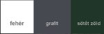 Elma 6+1 kerti bútor garnitúra szett grafit színben - Image 7