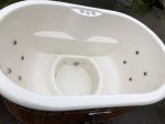2 SZEMÉLYES OFURO (OVÁLIS) ÜVEGSZÁLAS DÉZSAFÜRDŐ KÜLSŐ KÁLYHÁVAL - Image 13