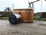 2 SZEMÉLYES OFURO (OVÁLIS) ÜVEGSZÁLAS DÉZSAFÜRDŐ KÜLSŐ KÁLYHÁVAL - Image 11