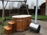 2 SZEMÉLYES OFURO (OVÁLIS) ÜVEGSZÁLAS DÉZSAFÜRDŐ KÜLSŐ KÁLYHÁVAL - Image 8