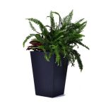 Rattan Planter M virágtartó grafit - Image 5