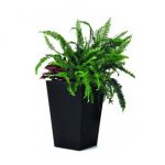 Rattan planter S virágtartó grafit - Image 5