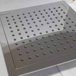 Trópusi esőztető zuhanykabinhoz 215mm. szögletes  ZTE-004