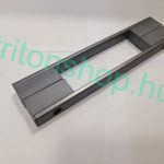 Zuhanykabin fogantyú szürke dupla furatos 20cm-es ZKF-007