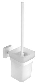 Roltechnik QUATTRO WC kefe tartó, üveg, fali - Image 3
