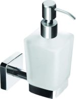 Roltechnik QUATTRO Folyékonyszappan adagoló, üveg, fali tartóval