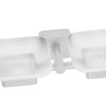 Roltechnik QUATTRO Dupla szappantartó, üveg
