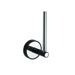 Roltechnik OPTIMO BLACK WC papír tartó, függőleges
