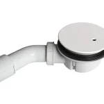 Sanplast A0040Zuhanytálca szifon, 6cm magas, fehér Szifon