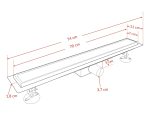 Linea burkolható zuhanyfolyóka 70 - Image 17