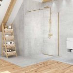 Roltechnik WALK-IN zuhanyfal, 8 mm transparent bizt. Üveggel