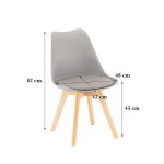 Silla étkezőszék szürke színben - Image 11