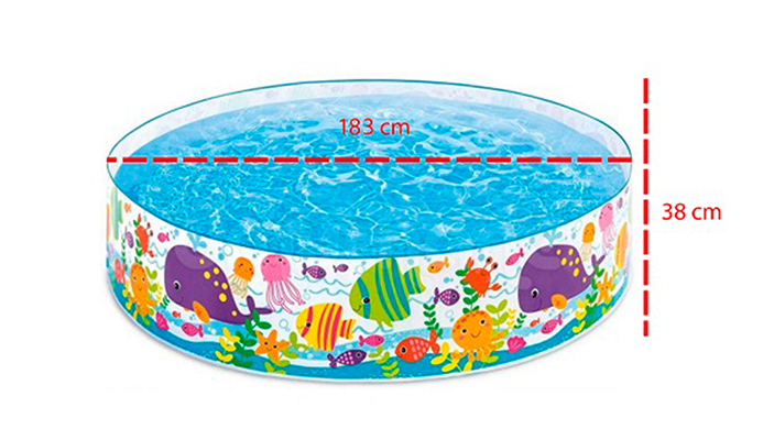 INTEX OCEAN PLAY MEDENCE 183X38 CM