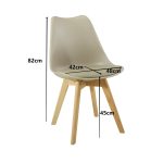 Midori 6+1 étkező garnitúra bézs - Image 4