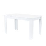 Yorki Standard étkezőasztal 140x80 cm fehér - Image 8