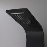 Alegro Black hidromasszázs zuhanypanel, rozsdamentes acél - Image 5