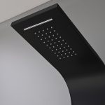 Alegro Black hidromasszázs zuhanypanel, rozsdamentes acél - Image 6