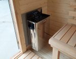 6 SZEMÉLYES LEVÉL ALAKÚ SZAUNA 9 KW ELEKTROMOS KÁLYHÁVAL - Image 10