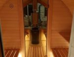 6 SZEMÉLYES LEVÉL ALAKÚ SZAUNA 9 KW ELEKTROMOS KÁLYHÁVAL - Image 13