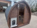 6 SZEMÉLYES LEVÉL ALAKÚ SZAUNA 9 KW ELEKTROMOS KÁLYHÁVAL - Image 4
