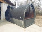 6 SZEMÉLYES LEVÉL ALAKÚ SZAUNA 9 KW ELEKTROMOS KÁLYHÁVAL - Image 18