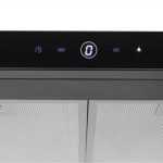 MODO 60 Black Beépíthető konyhai páraelszívó 60 cm széles 80W - Image 2
