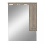 Nerva 75 cm-es tükrös felsőszekrény, Rauna szil - Image 6