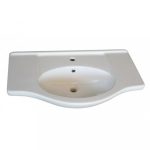 Nerva 85 cm-es bútorhoz alsószekrény, mosdóval, Rauna szil - Image 7