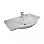 Nerva 85 cm-es bútorhoz alsószekrény, mosdóval, Rauna szil - Image 3