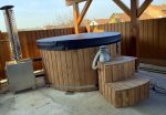 MÁLTA 6 SZEMÉLYES ÜVEGSZÁLAS DÉZSAFÜRDŐ KÜLSŐ KÁLYHÁVAL, WELLNESS CSOMAGBAN - Image 2