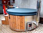 MÁLTA 6 SZEMÉLYES INTEGRÁLT KÁLYHÁS ÜVEGSZÁLAS DÉZSAFÜRDŐ THERMOTETŐVEL, WELLNESS CSOMAGBAN - Image 9