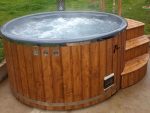 MÁLTA 6 SZEMÉLYES INTEGRÁLT KÁLYHÁS ÜVEGSZÁLAS DÉZSAFÜRDŐ THERMOTETŐVEL, WELLNESS CSOMAGBAN - Image 10