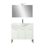 Nerva Prime 105 komplett fürdőszobabútor fehér - Image 4