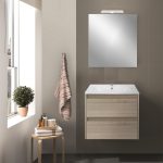Porto Prime 60 komplett fürdőszoba bútor sonoma tölgy színben - Image 10