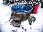 PEARL 6 SZEMÉLYES AKRIL DÉZSAFÜRDŐ SAVÁLLÓ KÜLSŐ KÁLYHÁVAL, THERMO TETŐVEL - Image 2