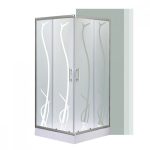 Spirit BAMBOO 90x90 szögletes zuhanykabin, erősített akril zuhanytálcával - Image 12