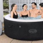 Felfújható pezsgőfürdő Bestway LAY-Z-SPA Miami | fekete
