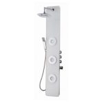 TORE-WHITE Tore hidromasszázs zuhanypanel, fehér színben - Image 7
