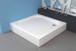 Kolpa San Eco Quat TKK 80x80  szögletes zuhanykabin ezüst profillal akciós csomagajánlat tálca és szifonnal - Image 2