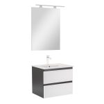 Vario Clam 60 komplett fürdőszoba bútor antracit-antracit - Image 41