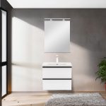 Vario Clam 60 komplett fürdőszoba bútor antracit-antracit - Image 44