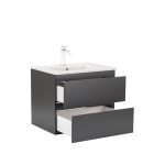 Vario Clam 60 komplett fürdőszoba bútor antracit-antracit - Image 32