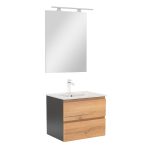 Vario Clam 60 komplett fürdőszoba bútor antracit-antracit - Image 242