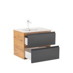 Vario Clam 60 komplett fürdőszoba bútor antracit-antracit - Image 335