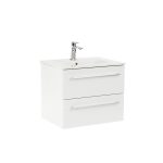 Vario Clam 60 alsó szekrény mosdóval fehér-fehér - Image 7