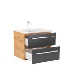 Vario Clam 60 komplett fürdőszoba bútor antracit-antracit - Image 742