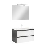 Vario Clam 60 komplett fürdőszoba bútor antracit-antracit - Image 447