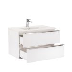 Vario Trim 80 komplett fürdőszoba bútor fehér-fehér - Image 5