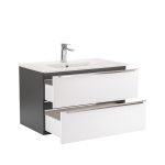 Vario Clam 60 komplett fürdőszoba bútor antracit-antracit - Image 651