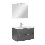 Vario Clam 60 komplett fürdőszoba bútor antracit-antracit - Image 616
